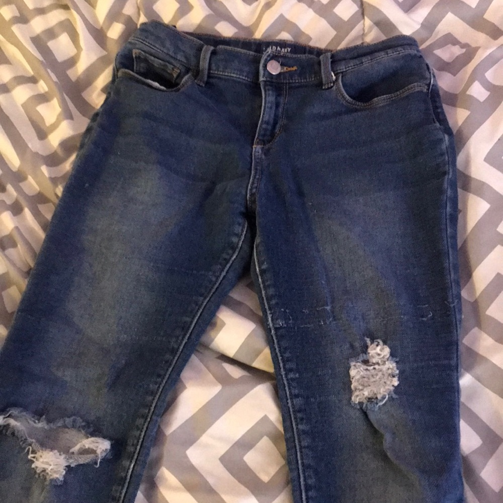 Ripped jeans